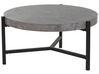 Konferenčný stolík s betónovým efektom sivá/čierna BONITA_717331