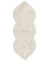 Alfombrilla de baño de algodón beige 150 x 60 cm CANBAR_905470
