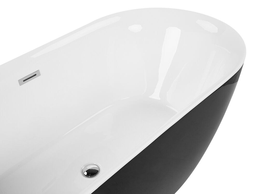 Freistehende Badewanne Comodo 1500 - 150x78cm Acryl, Antibakteriell, Für 2 Personen