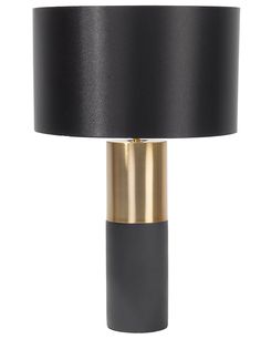 Pöytävalaisin metalli musta DARLING