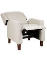 Fabric Recliner Chair Beige EGERSUND_896476