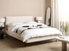 Łóżko tapicerowane 140 x 200 cm beżowe CORIO_903132