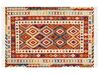 Vlněný kelimový koberec 160 x 230 cm vícebarevný OSHAKAN_859520
