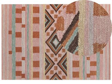 Vlnený koberec 160 x 230 cm viacfarebný YOMRA