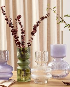 Kukkamaljakko lasi oliivinvihreä 26 cm VRADETO