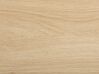 Cama con somier madera clara 160 x 200 cm MONPAZIER_863391