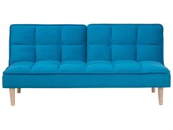 3-istuttava vuodesohva kangas sininen SILJAN