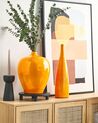Vase à fleurs orange 37 cm TERRASA_847852
