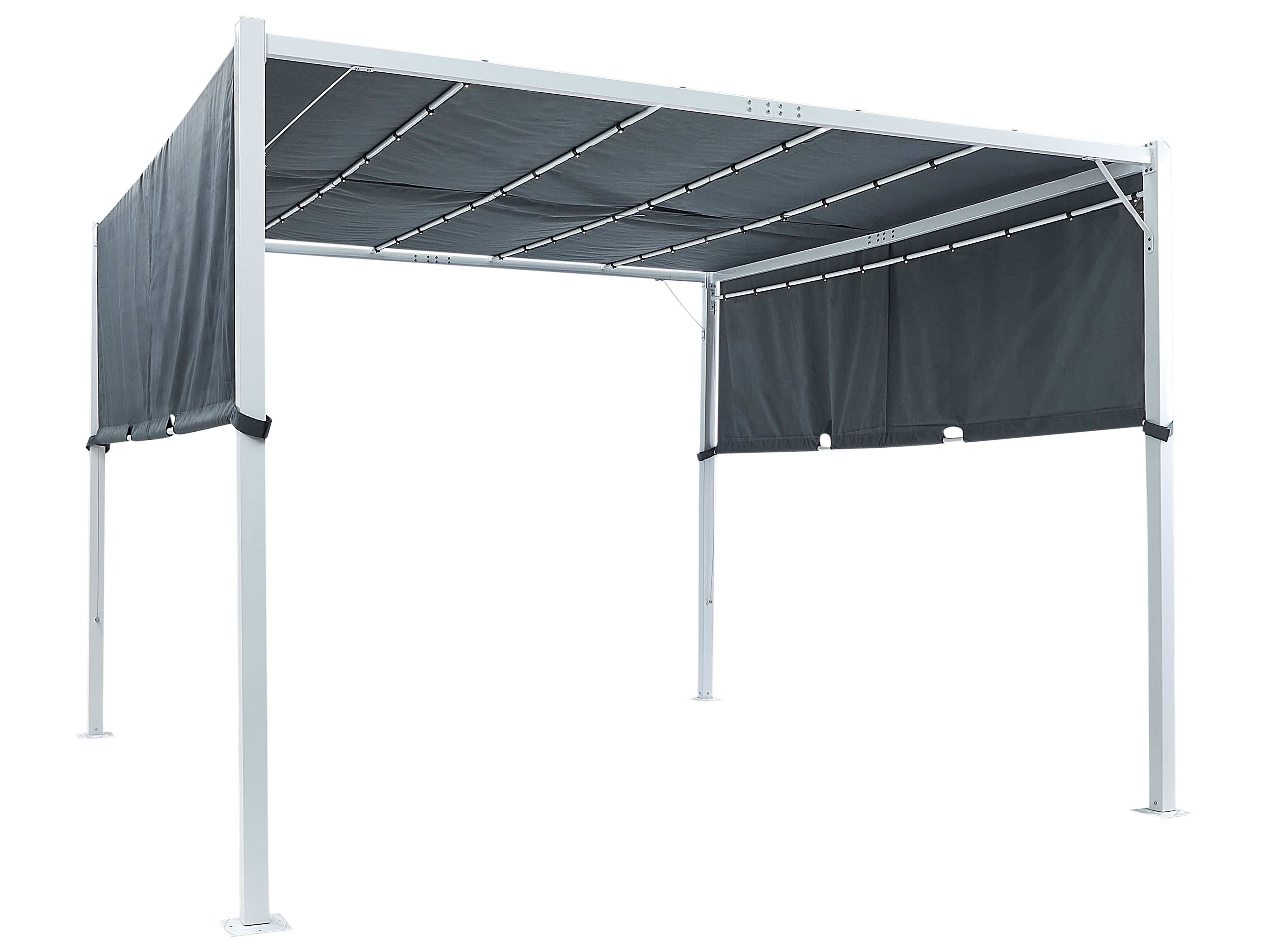 Paviljoen met 2 niveaus, vervangend dak, 4 x 3 m, paviljoen, dak met Paviljoen met 2 niveaus, vervangend dak, 4 x 3 m, paviljoen, dak met