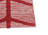 Bavlnený koberec 80 x 150 cm červený SIVAS_839711