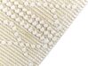Teppich Wolle beige 160 x 230 cm geometrisches Muster MAVIKENT_855583