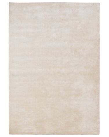 Tappeto viscosa beige chiaro 160 x 230 cm GESI II