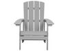 Garden Chair Light Grey ADIRONDACK_728566