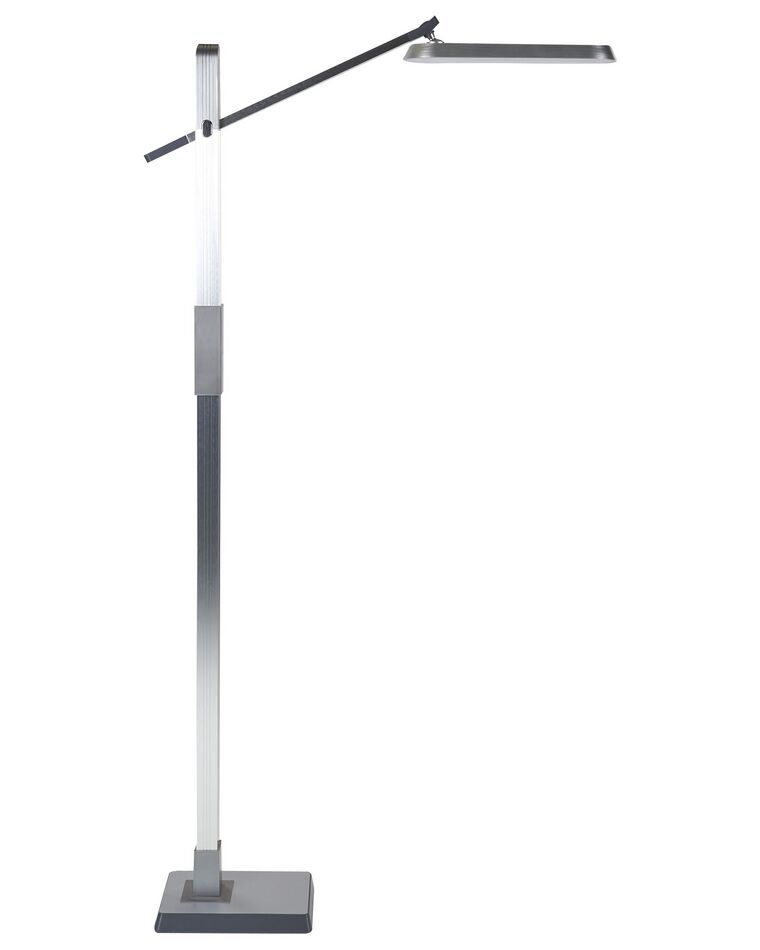 Stehlampe LED silber 144 cm rechteckig AQUARIUS_867340