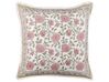Set of 2 Cotton Cushions Floral Pattern 45 x 45 cm Multicolour CELTIS_839382