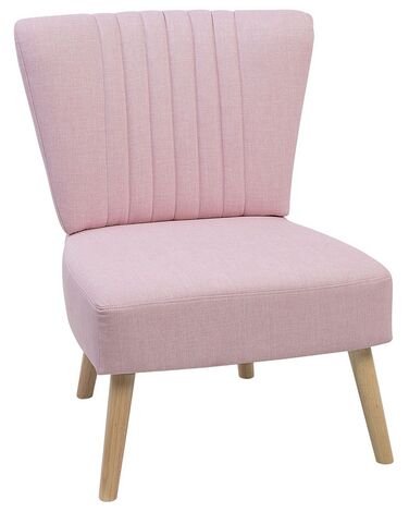 Fabric Armchair Pink VAASA
