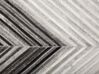 Kožený koberec 160 x 230 cm šedý AYTEPE_751663