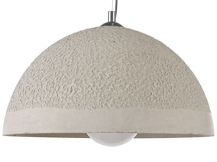 Závěsná stropní lampa z šedého betonu TANANA_673498