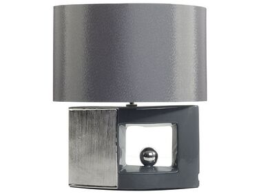 Stolná lampa na nočný stolík sivá DUERO