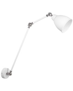 Seinävalaisin metalli valkoinen/hopeinen MISSISSIPPI L