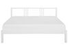 Dřevěná postel 180 x 200 cmbílá VANNES_754490