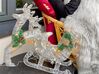 Outdoor LED Decoration Sleigh and Reindeer 41 cm Silver ENODAK_838308