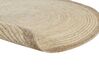 Okrúhly jutový koberec ⌀ 120 cm béžový MENEMEN_844002