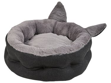 Fabric Pet Bed 45 x 45 cm Grey KEPEZ