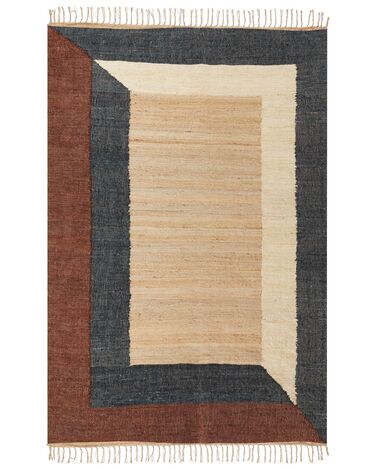 Jutový koberec 200 x 300 cm viacfarebný ORTAKOY