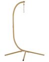 Hanging Chair with Stand Beige ADRIA_844396