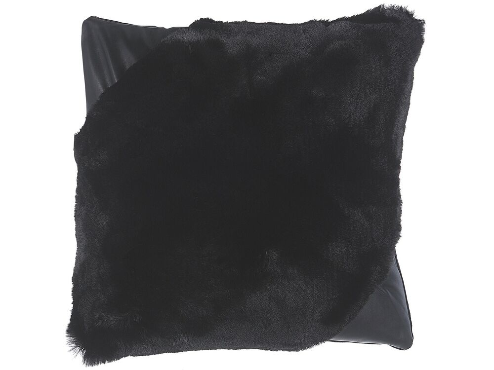 large black cushions