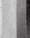 Tapis en cuir 140 x 200 cm gris clair AZAY_743052