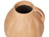Terracotta Decorative Vase 27 cm Beige PERAK_893603