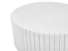 Kulatý konferenční stolek bílý POZZA_873801