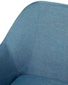 Fabric Armchair Teal Blue LOKEN_548930