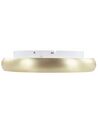 Lámpara de techo LED de metal dorado/blanco ⌀ 45 cm ATARAN_824570