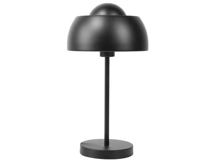 Metal Table Lamp Black SENETTE_694536