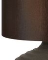Tischlampe braun 42 cm Trommelform LIMA_796186