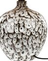 Bordslampa 45 cm keramik svart/vit YUNES_871530