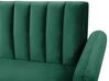 Velvet Sofa Bed Emerald Green VIMMERBY_771560