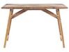Table bistrot de jardin en bambou naturel MOLISE_838116