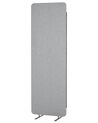 Biombo 3 paneles de poliéster gris claro 184 x 184 cm STANDI_816414