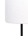Fehér buklé asztali lámpa VINAZCO_906237