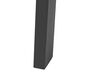 Esstisch dunkler Holzfarbton / schwarz 160/200 x 90 cm ausziehbar SALVADOR_786000