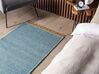 Jutový koberec 80 x 150 cm modrý LUNIA_846267