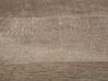 Couchtisch dunkler Holzfarbton rechteckig 60 x 120 cm FORRES_727739