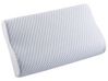 Memory Foam Bed High Profile Pillow 50 x 30 cm White KANGTO_801141