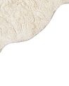 Alfombrilla de baño de algodón beige 150 x 60 cm CANBAR_905471