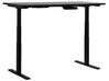 Electric Adjustable Standing Desk 130 x 72 cm Black DESTIN II_759181