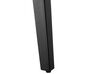 Eettafel donkerbruin/zwart 160 x 90 cm WITNEY_755627